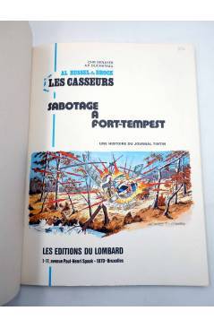Muestra 1 de LES CASSEURS 2. SABOTAGE A FORT-TEMPEST (Chr. Denayer / A.P. Duchateau) Du Lombard 1977