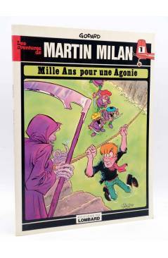 Cubierta de LES AVENTURES DE MARTIN MILAN 1. MILLE ANS POUR UNE AGONIE (Godard) Du Lombard 1978. EO
