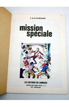 Muestra 1 de COLLECTION JEUNE EUROPE 90. MISSION SPÉCIALE (L & F Funcken) Du Lombard 1973. EO