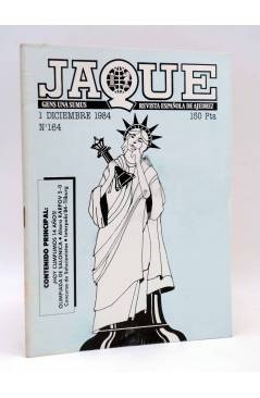 Cubierta de JAQUE REVISTA ESPAÑOLA DE AJEDREZ 164 (Vvaa) Caisa 1984