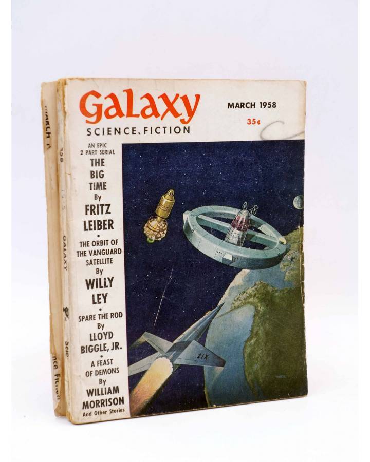 Cubierta de GALAXY SCIENCE FICTION MAGAZINE VOL 15 Nº 5. 21245. Galaxy 1958. ORIGINAL USA. EN INGLÉS