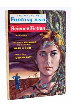 Cubierta de THE MAGAZINE OF FANTASY AND SCIENCE FICTION VOL 18 Nº2. 21947. Fantasy 1960. ORIGINAL USA. EN INGLÉS