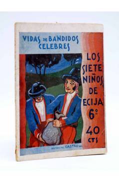 Cubierta de LOS SIETE NIÑOS DE ÉCIJA 6. LOS MILLONES DEL REY (Santiago Camarasa / Palacios) Castro 1931