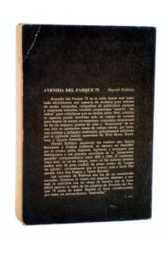 Contracubierta de AVENIDA DEL PARQUE 79 (Harold Robbins) Helios Arg. 1963