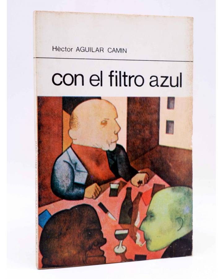 Cubierta de LA RED DE JONAS. CON EL FILTRO AZUL (H. Aguilar Camin) Premia 1979