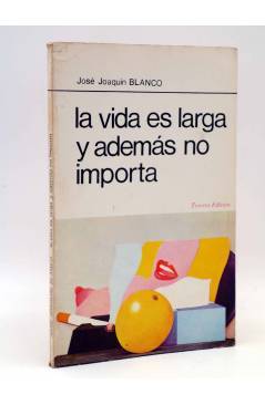 Cubierta de LA RED DE JONAS. LA VIDA ES LARGA Y ADEMÁS NO IMPORTA (José Joaquín Blanco) Premia 1980