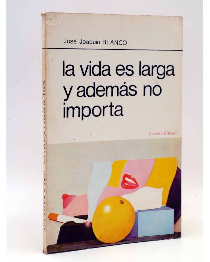 Cubierta de LA RED DE JONAS. LA VIDA ES LARGA Y ADEMÁS NO IMPORTA (José Joaquín Blanco) Premia 1980
