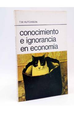 Cubierta de LA RED DE JONAS. CONOCIMIENTO E IGNORANCIA EN ECONOMÍA (T.W. Hutchison) Premia 1979