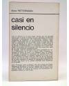 Contracubierta de LA RED DE JONAS. CASI EN SILENCIO (Aline Pettersson) Premia 1980