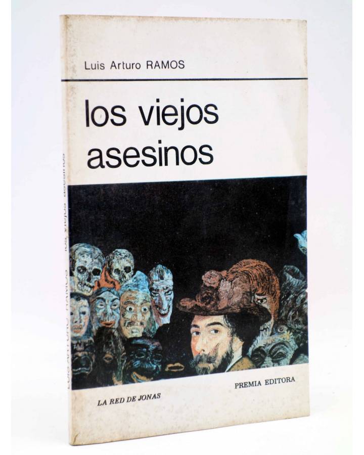 Cubierta de LA RED DE JONAS. LOS VIEJOS ASESINOS (Luís Artur Ramos) Premia 1981