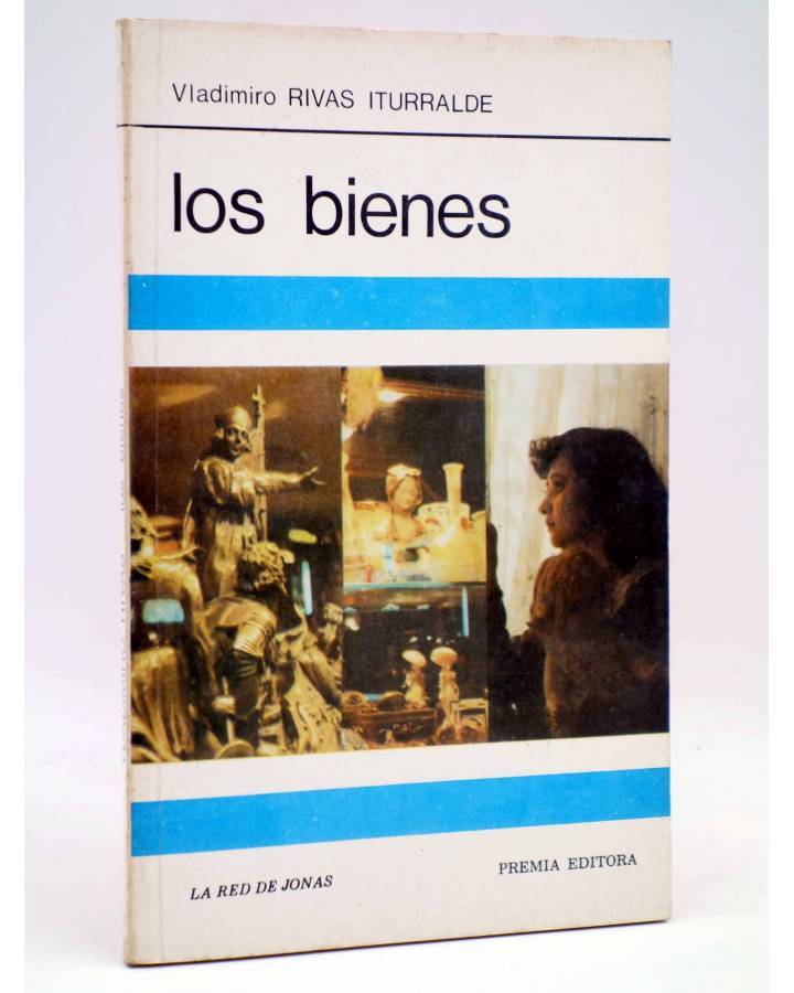 Cubierta de LA RED DE JONAS. LOS BIENES (Vladimiro Rivas) Premia 1981