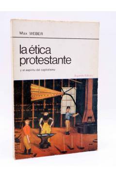 Cubierta de LA RED DE JONAS. LA ÉTICA PROTESTANTE Y EL ESPÍRITU DEL CAPITALISMO (Max Weber) Premia 1979