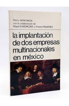 Cubierta de LA RED DE JONAS. LA IMPLANTACIÓN DE DOS MULTINACIONALES EN MÉXICO (Vvaa) Premia 1980