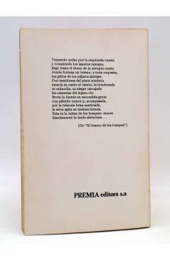 Contracubierta de LIBROS DEL BICHO 8. POEMAS RÚSTICOS (Manuel José Othón) Premia 1979