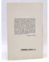 Contracubierta de LIBROS DEL BICHO 35. VENCER A LA BLANCURA (Vicente Quirarte) Premia 1982