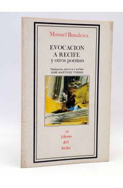 Cubierta de LIBROS DEL BICHO 39. EVOCACIÓN A RECIFE (Manuel Bandeira) Premia 1982