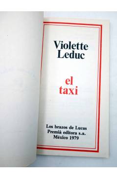 Muestra 2 de LOS BRAZOS DE LUCAS 8. EL TAXI (Violette Le Duc) Premia 1979