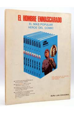Contracubierta de HEROES DEL COMIC. FLASH GORDON 77. LA FUGA DE MING (Alex Raymond) Buru Lan 1971