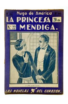 Muestra 1 de LAS NOVELAS DEL CORAZÓN. LA PRINCESA MENDIGA 22 (Hugo De América) Vecchi Circa 1920