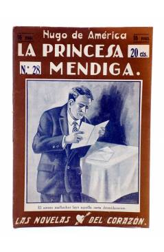Muestra 1 de LAS NOVELAS DEL CORAZÓN. LA PRINCESA MENDIGA 28 (Hugo De América) Vecchi Circa 1920