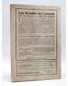 Contracubierta de LAS NOVELAS DEL CORAZÓN. LA PRINCESA MENDIGA 37 (Hugo De América) Vecchi Circa 1920