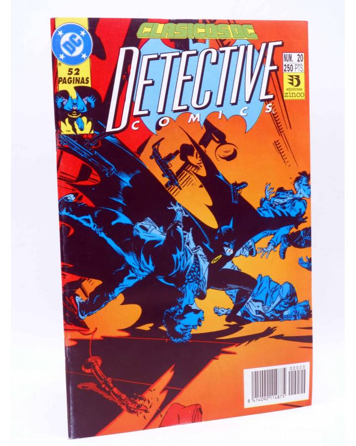Cubierta de CLÁSICOS DC 20. DETECTIVE COMICS. BATMAN (Vvaa) Zinco 1990