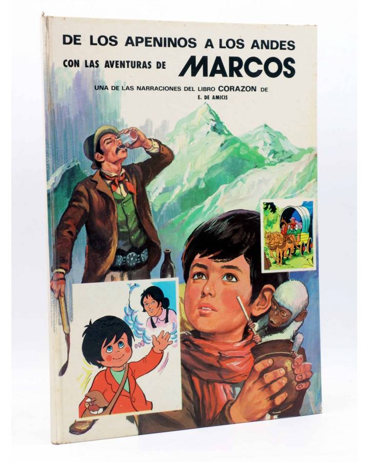 Cubierta de DE LOS APENINOS A LOS ANDES CON LAS AVENTURAS DE MARCOS (No Acreditado) EVA 1977