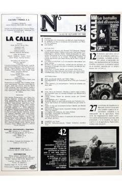 Muestra 1 de REVISTA LA CALLE 134. LA BATALLA DEL DIVORCIO (Vvaa) Cultura y Prensa 1980. TRANSICIÓN