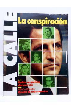 Cubierta de REVISTA LA CALLE 144. LA CONSPIRACIÓN (Vvaa) Cultura y Prensa 1980. TRANSICIÓN