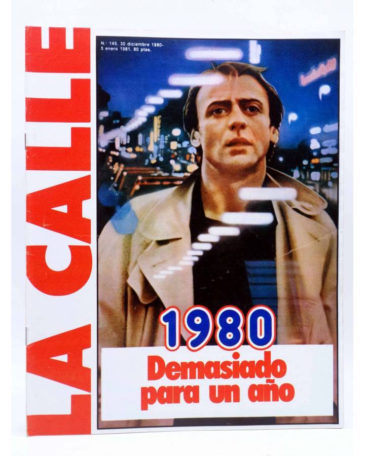 Cubierta de REVISTA LA CALLE 145. 1980 DEMASIADO PARA UN AÑO (Vvaa) Cultura y Prensa 1980. TRANSICIÓN