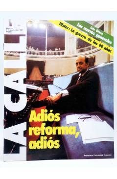 Cubierta de REVISTA LA CALLE 181. ADIOS REFORMA ADIOS (Vvaa) Cultura y Prensa 1981. TRANSICIÓN