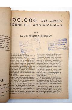 Muestra 2 de COLECCIÓN AVENTURAS - POLICIACA 3. 100.000 DÓLARES SOBRE EL LAGO MICHIGAN (L. Thomas Jurdant) Marisal 1938