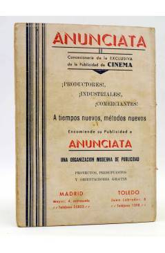 Contracubierta de COLECCIÓN AVENTURAS - POLICIACA 11. LOS CRÍMENES DE DECK (L. Thomas Jurdant) Marisal 1940