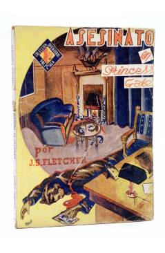 Cubierta de COLECCIÓN AVENTURAS - POLICIACA 15. ASESINATO EN EL PRINCESS GATE (J.S. Fletcher) Marisal 1940