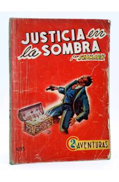 Cubierta de COLECCIÓN AVENTURAS - POLICIACA 37. JUSTICIA EN LA SOMBRA (Seamark) Marisal 1941