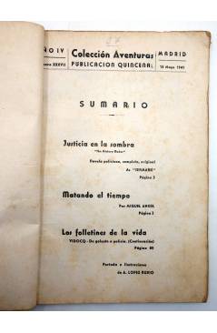 Muestra 1 de COLECCIÓN AVENTURAS - POLICIACA 37. JUSTICIA EN LA SOMBRA (Seamark) Marisal 1941
