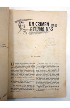 Muestra 2 de COLECCIÓN AVENTURAS - POLICIACA 67. UN CRIMEN EN EL ESTUDIO Nº 6 (A.C. Y Edington) Marisal 1941