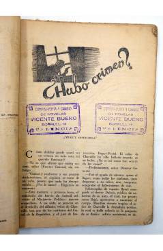 Muestra 2 de COLECCIÓN AVENTURAS - POLICIACA 91. ¿HUBO CRIMEN? (Charles Robert Dumas) Marisal 1942