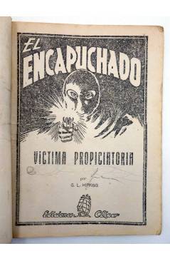 Muestra 1 de EL ENCAPUCHADO 20. VÍCTIMA PROPICIATORIA (Guillermo López Hipkiss) Cliper 1947