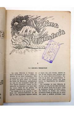 Muestra 2 de EL ENCAPUCHADO 20. VÍCTIMA PROPICIATORIA (Guillermo López Hipkiss) Cliper 1947