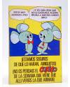 Contracubierta de COPITO. PUBLICACIÓN INFANTIL AÑO III Nº 71 (Vvaa) Bruguera 1982