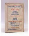 Contracubierta de COLECCIÓN AVENTURAS. LA LUCHA CON SNUB REILLY (Edgar Wallace) EPESA 1946