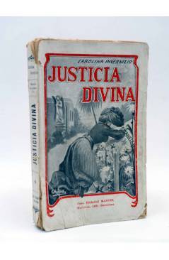 Cubierta de MISTERIOS DEL CRIMEN IV. JUSTICIA DIVINA (Carolina Invernizio) Maucci Circa 1920