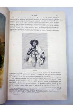 Muestra 4 de EL CONGO Y LA CREACIÓN DEL ESTADO INDEPENDIENTE DE ESTE NOMBRE (E.M. Stanley) Espasa Circa 1890