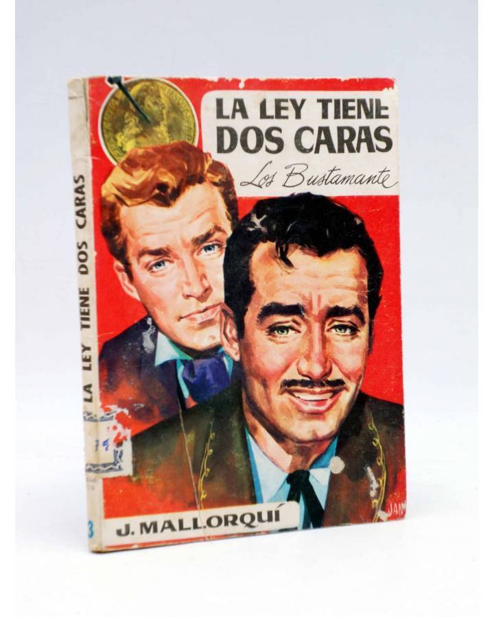 Cubierta de LOS BUSTAMANTE 3. LA LEY TIENE DOS CARAS (J. Mallorquí) Cid 1962