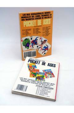 Contracubierta de SERIE CLÁSICOS POCKET DE ASES 3338. MANDRAKE EL MAGO PACK DE 2NºS (Lee Flak) Bruguera 1983