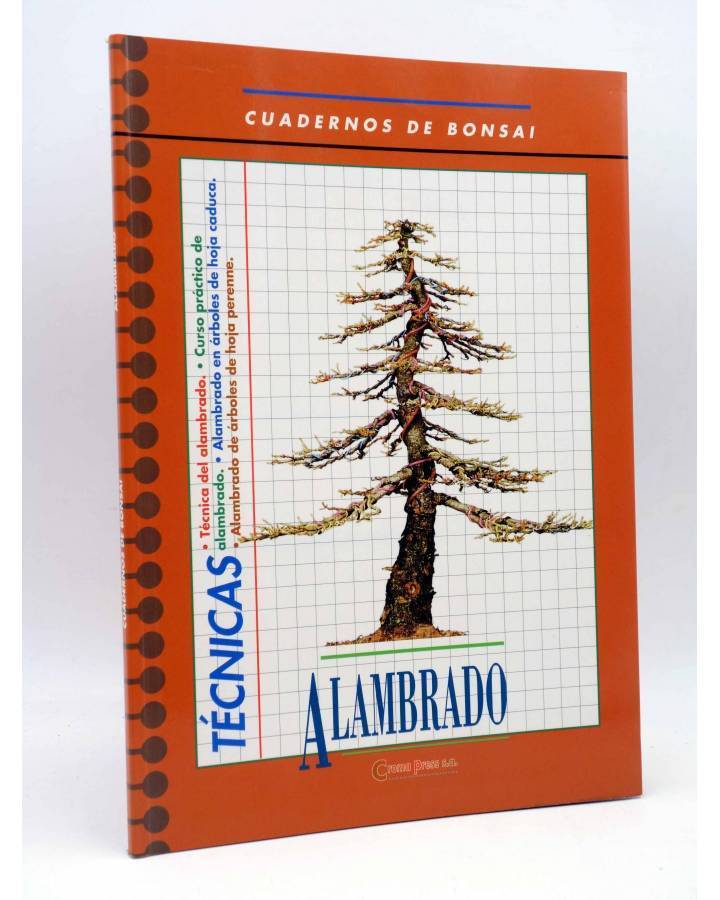 Cubierta de CUADERNOS DE BONSAI. ALAMBRADO (Jose María Miquel) Croma Press 1983
