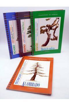 Cubierta de CUADERNOS DE BONSAI. COMPLETA ALAMBRADO BONSAI DE INTERIOR DISEÑO CONÍFERAS… (Vvaa) Croma Press 1983