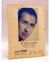 Contracubierta de CANCIONERO. EL CHALECO. Bistagne 1962