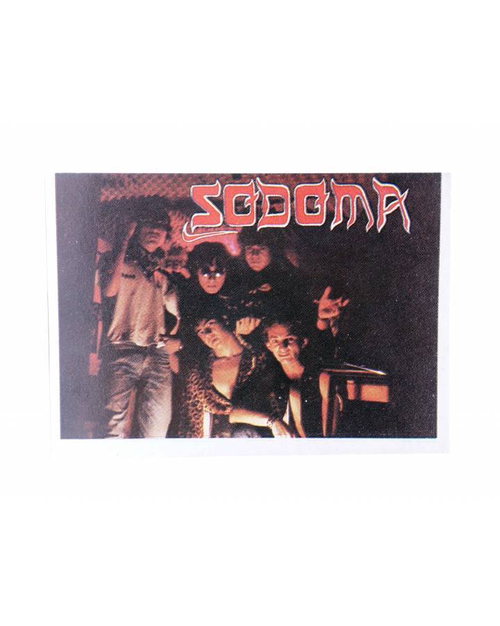 Cubierta de CROMO SUPER MUSICAL 18. SODOMA. Eyder Circa 1980